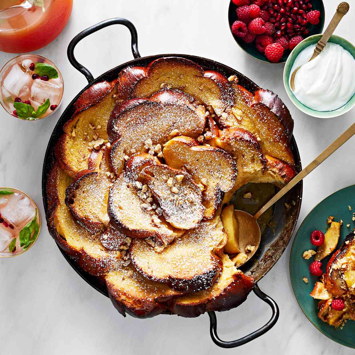 apple-caramel french toast