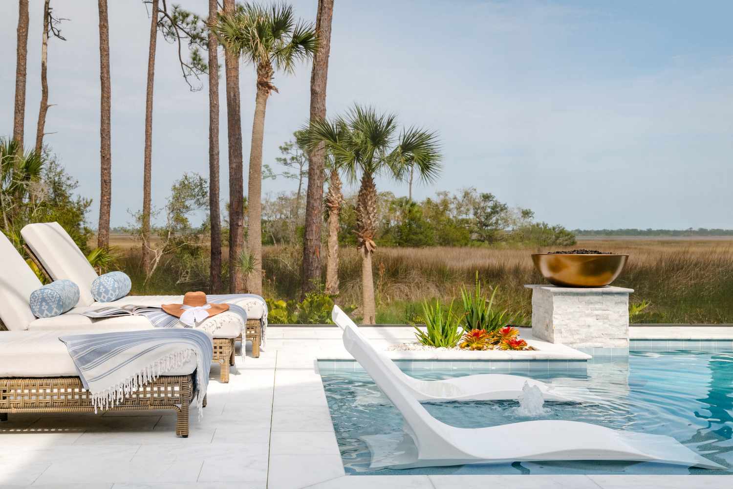landscaping for pool