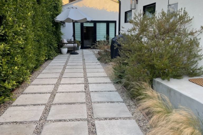 path with grass and gravel