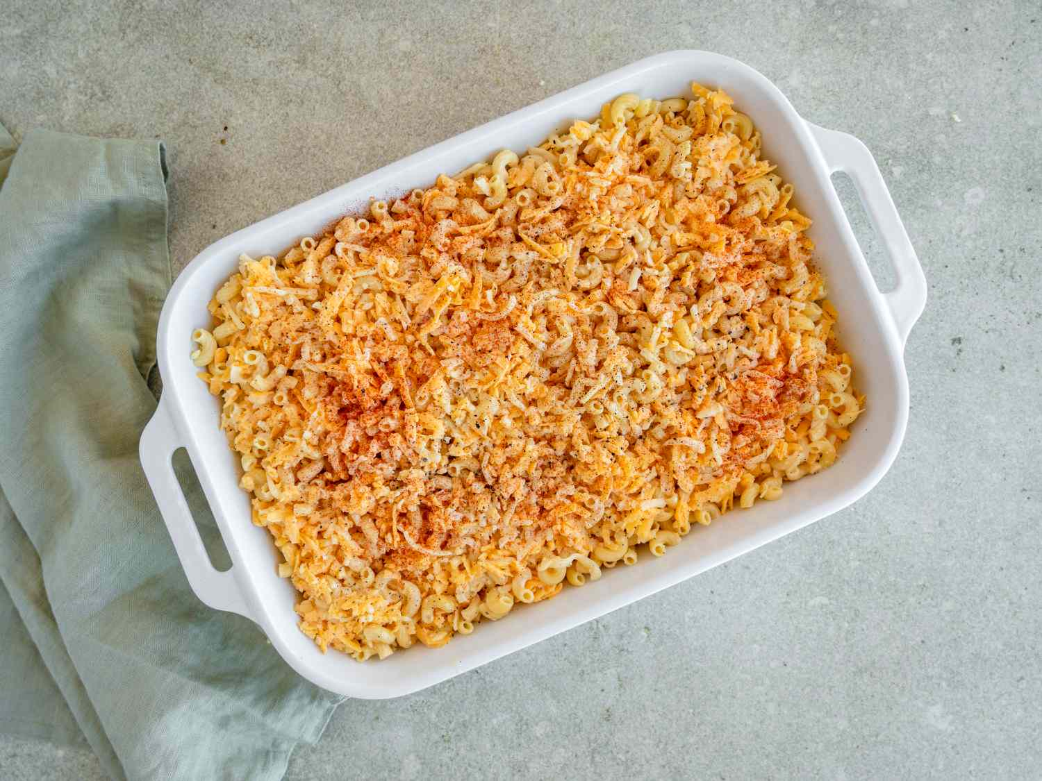 John Legend's Mac and Cheese - in dish