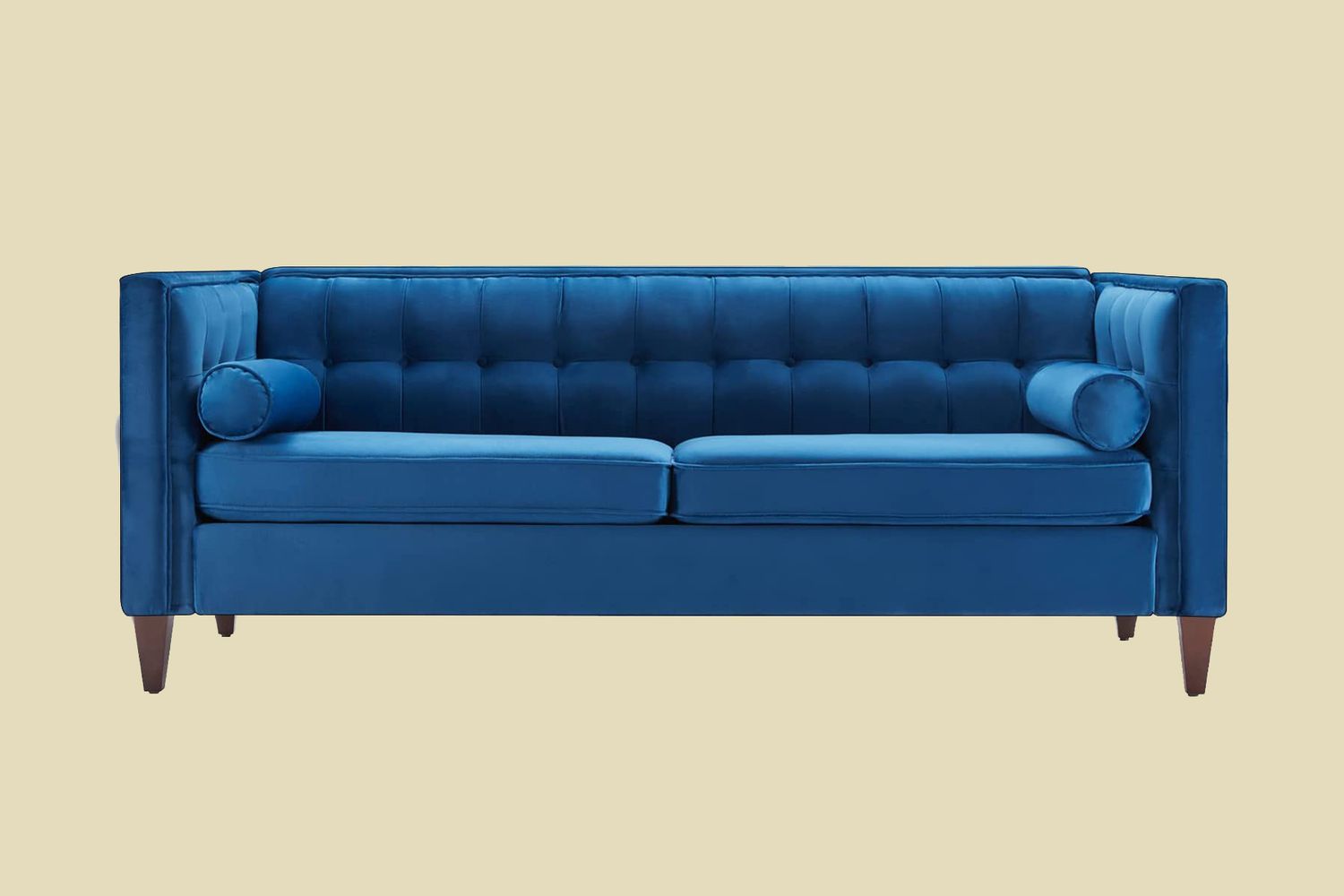 Dreamsir Mid-Century Velvet Sofa