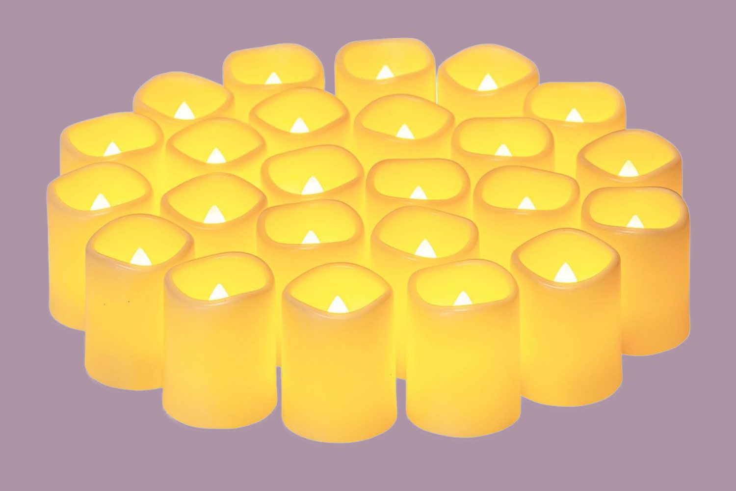 Flameless votive candles