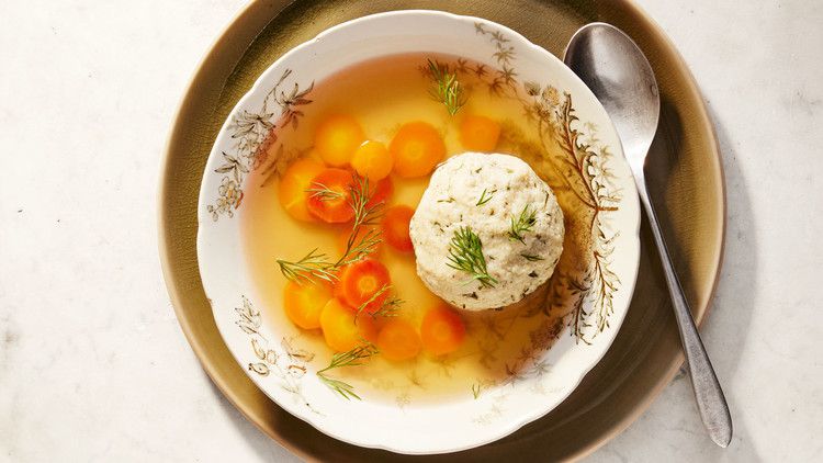 matzo ball chicken broth soup