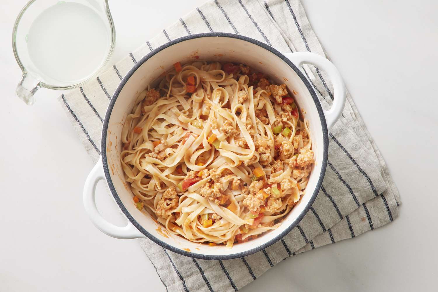 Chicken Bolognese With Tagliatelle