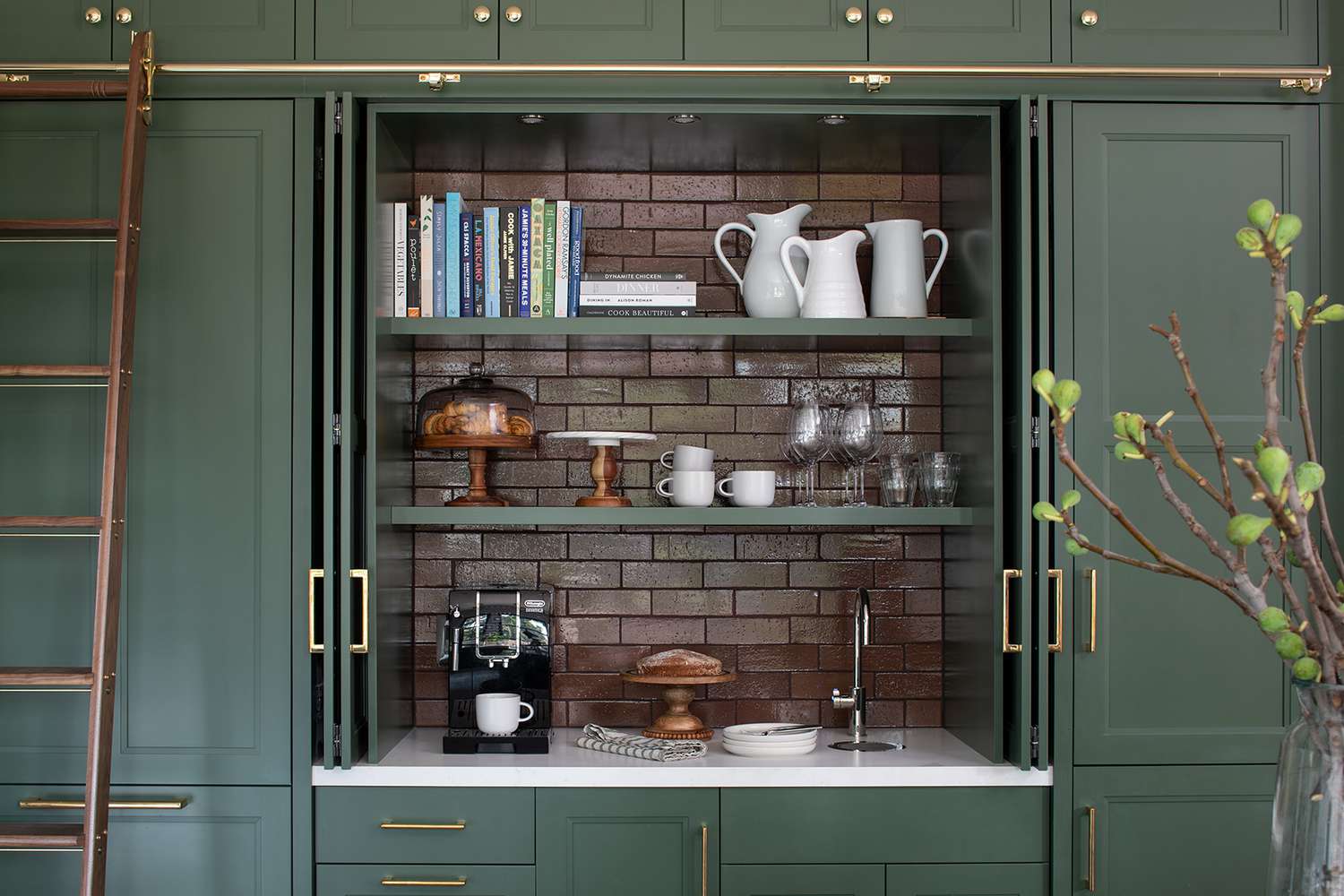 coffee nook small kitchen