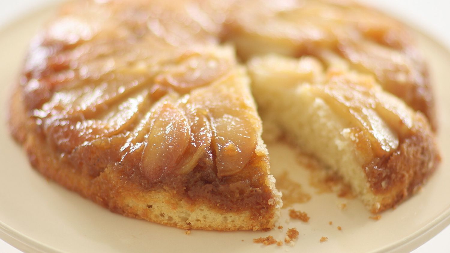 Pear Upside-Down Cake Video ST