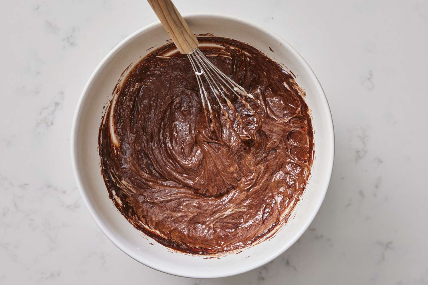 Cake mixture in bowl