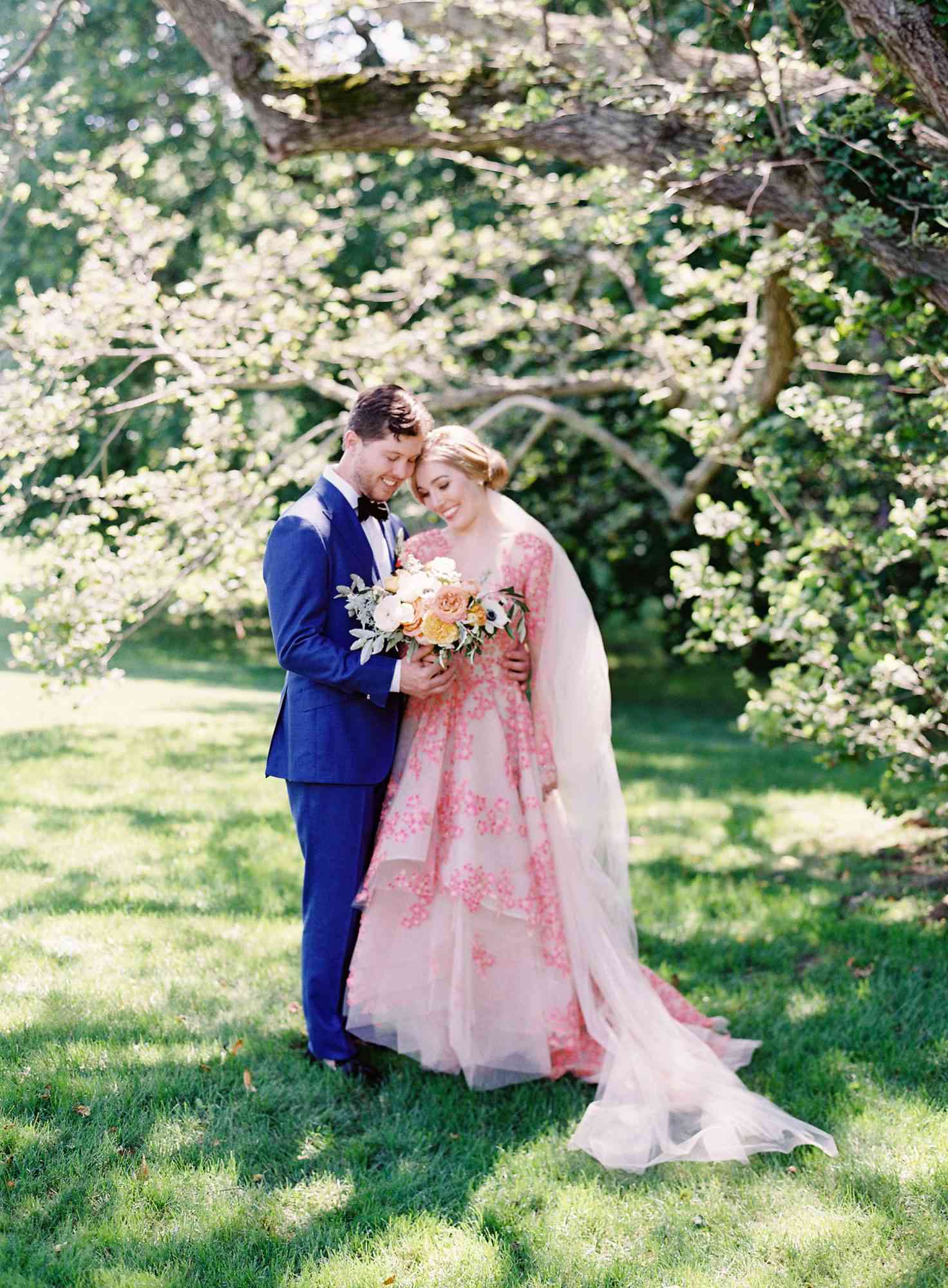 wedding couple portrait