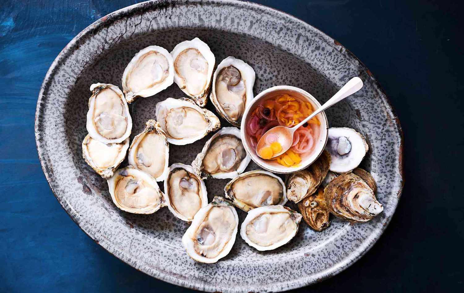 Oysters on the half shell