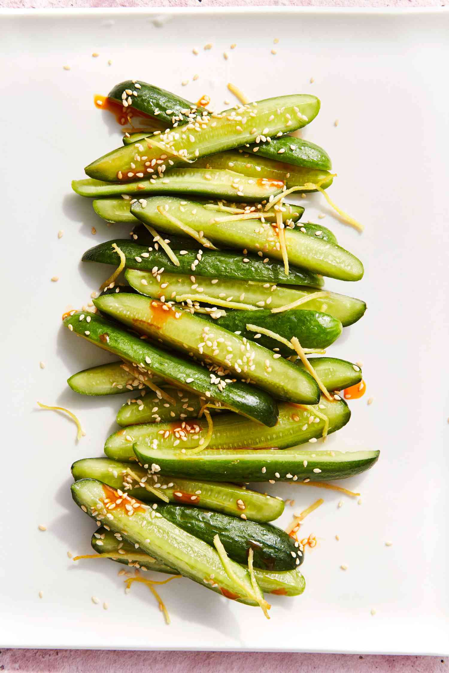 garlic ginger cucumber