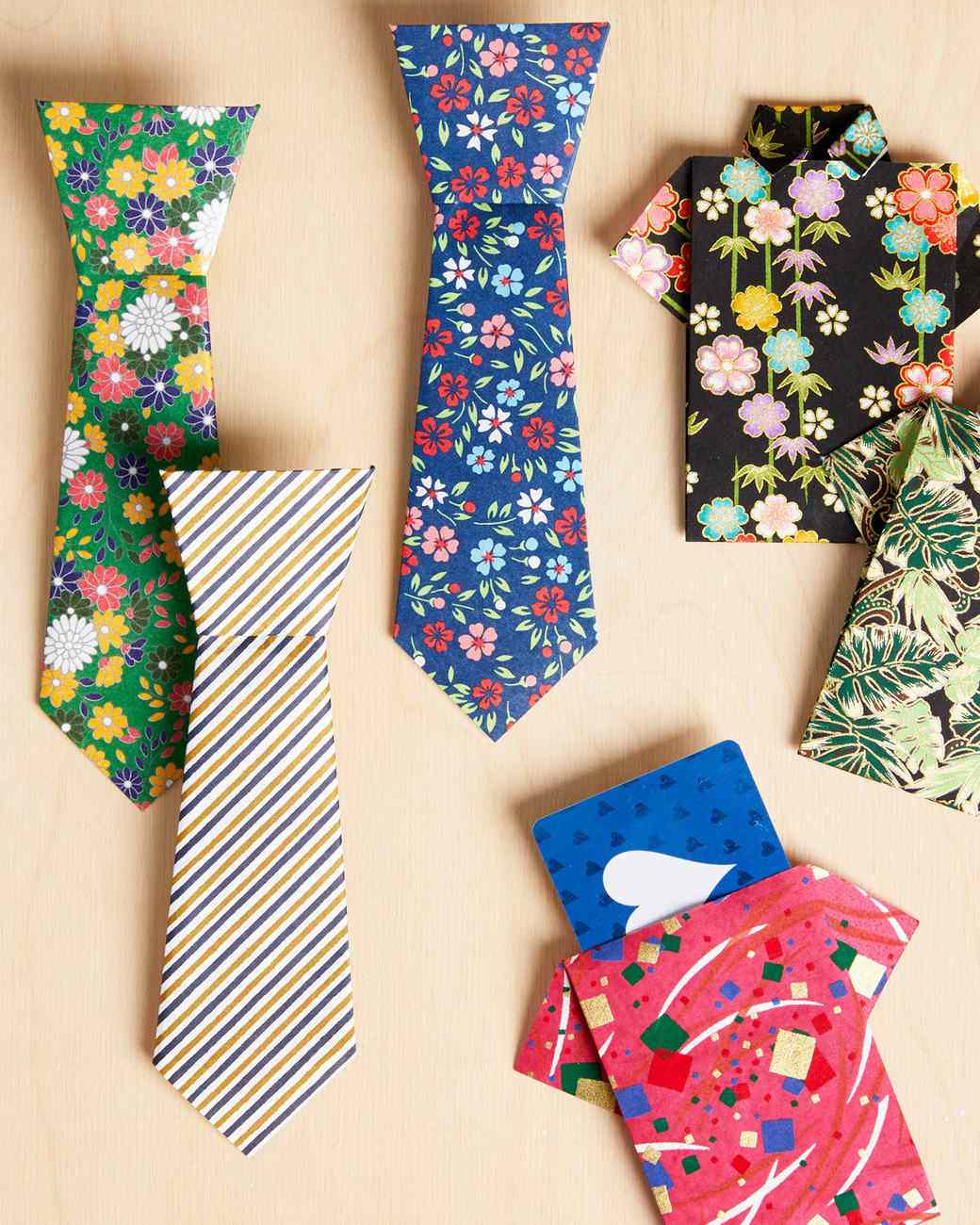 fathers day tie shirt card