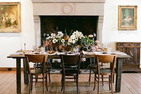 europe style tablescape