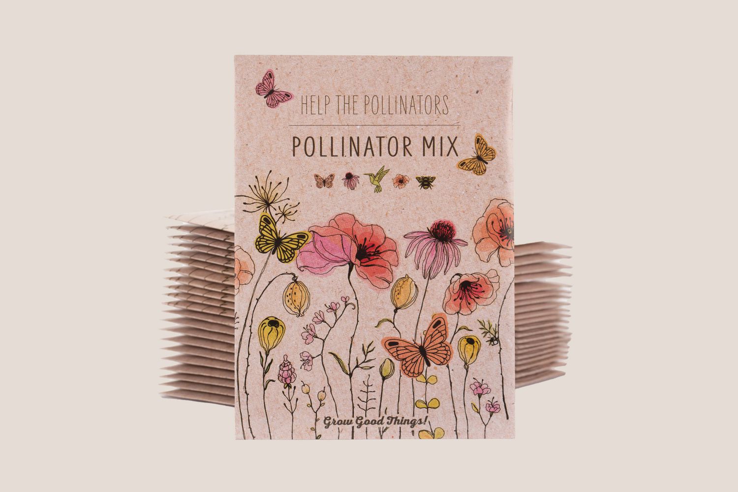 Pollinator Butterfly - Wildflower Mix Seed Packets