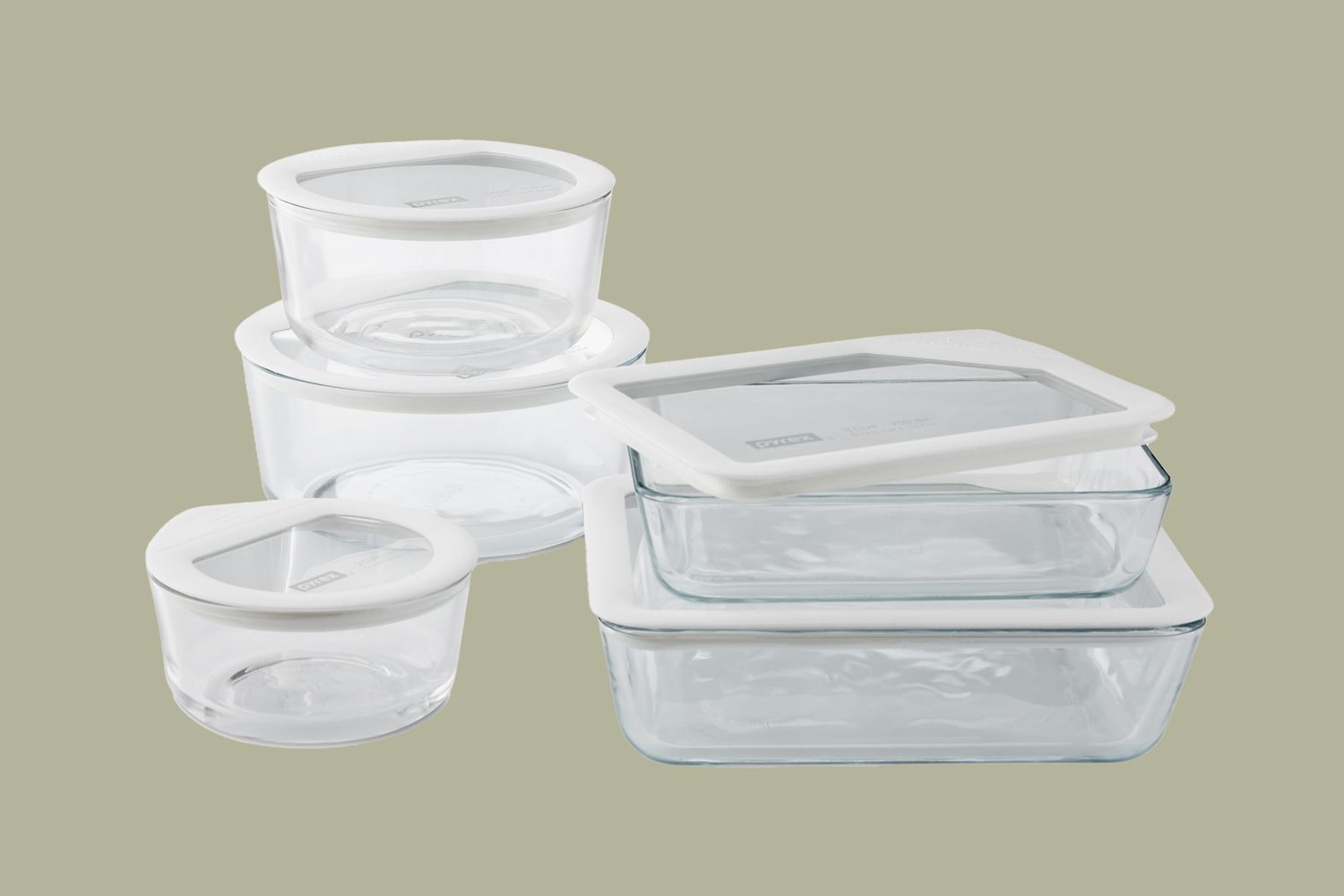 PyrexÂ® Ultimateâ¢ 10-Piece Glass Storage Set