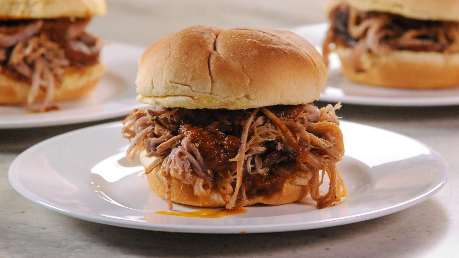braised pulled pork shoulder