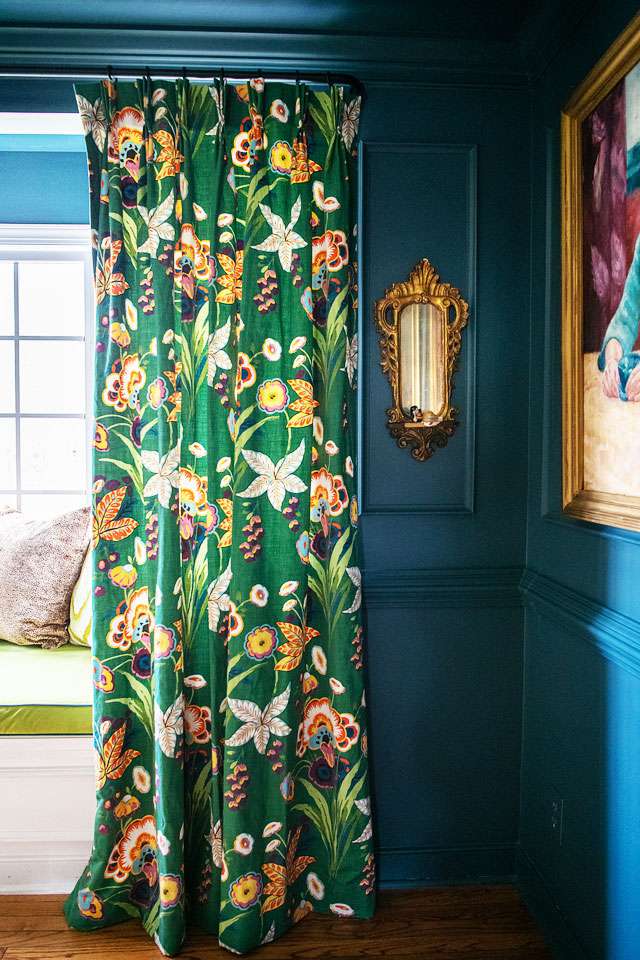 Colorful curtains