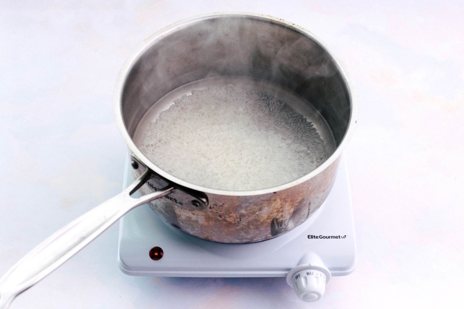 Perfect White Rice - on stovetop