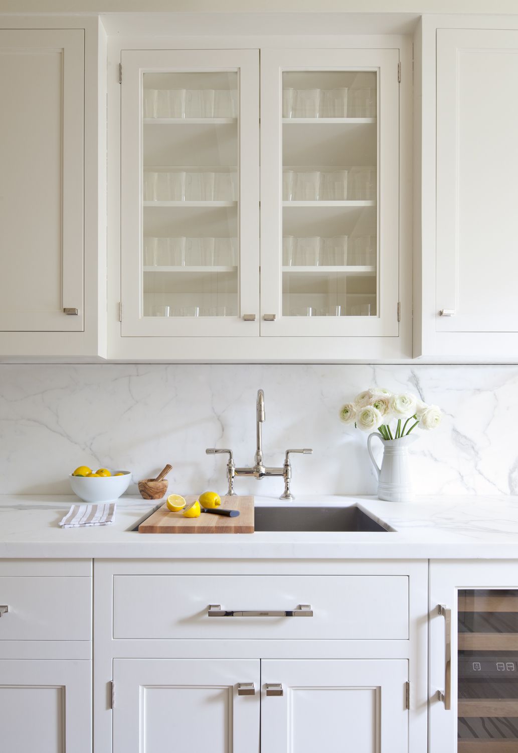 white kitchen