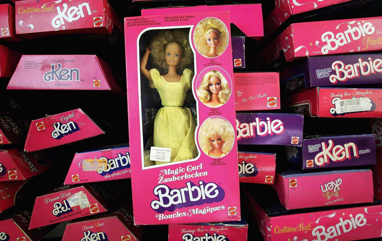 Barbies in box