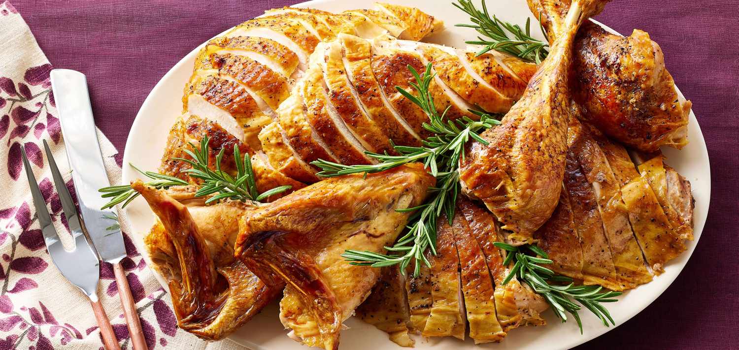 turkey carved