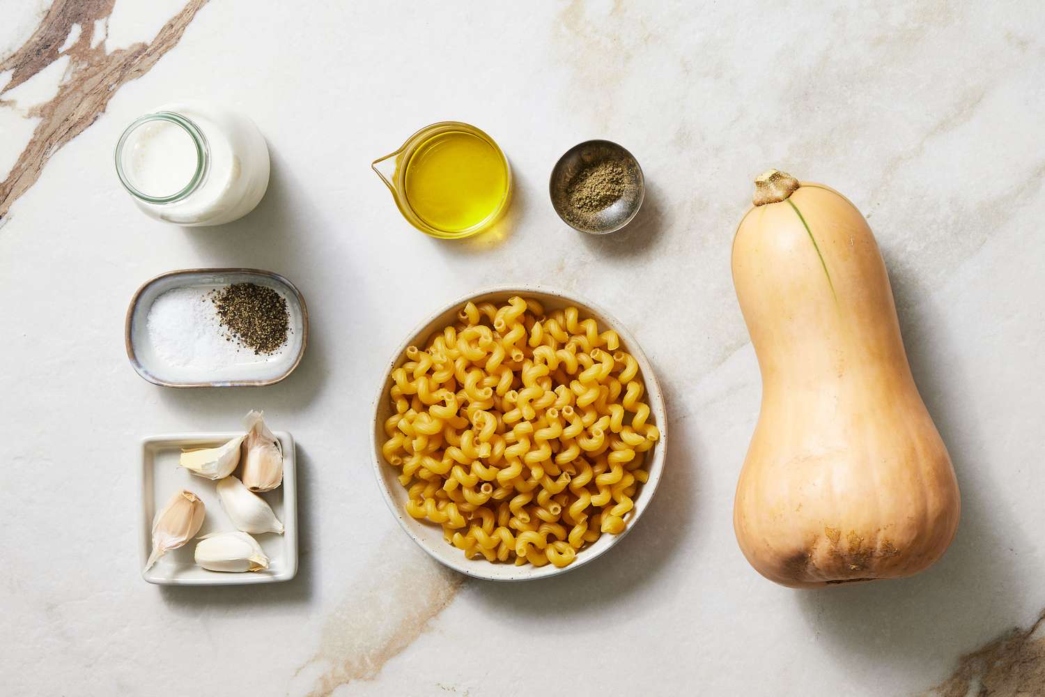 Butternut-Squash Pasta Sauce ingredients