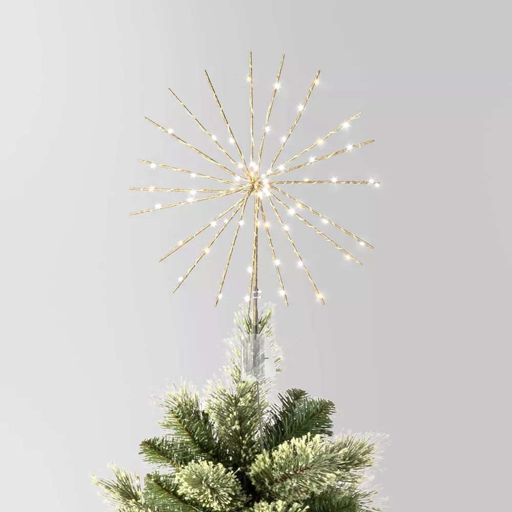 Starburst Christmas tree topper from Target