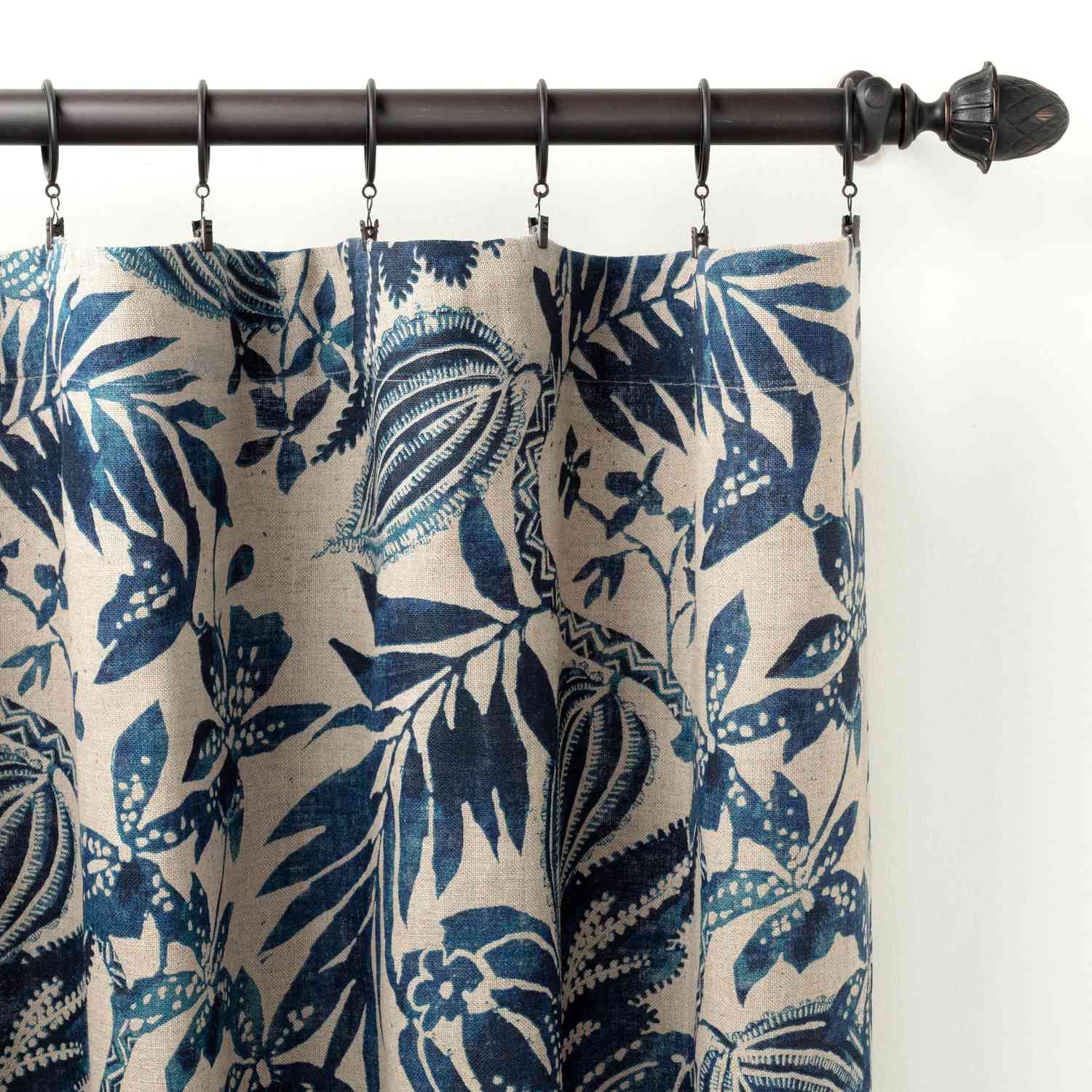 Annie Selke Antigua Linen Curtain Panel