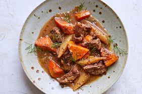 beef stew with sweet potatoes and parsnips