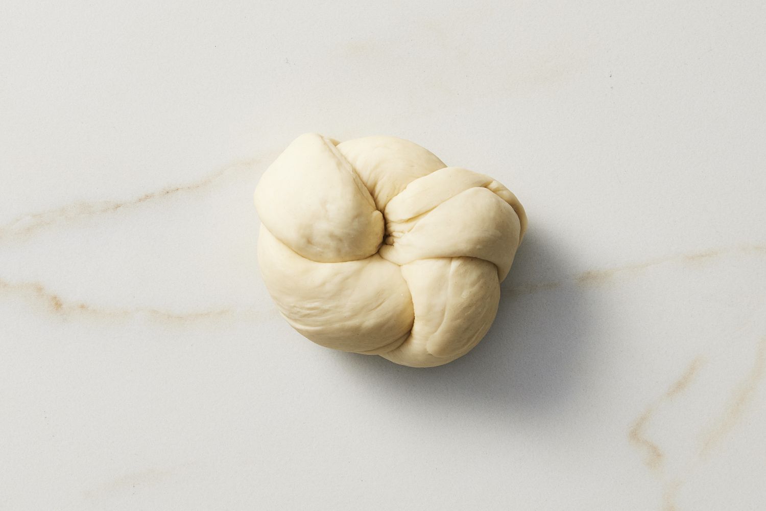 Knotted dough