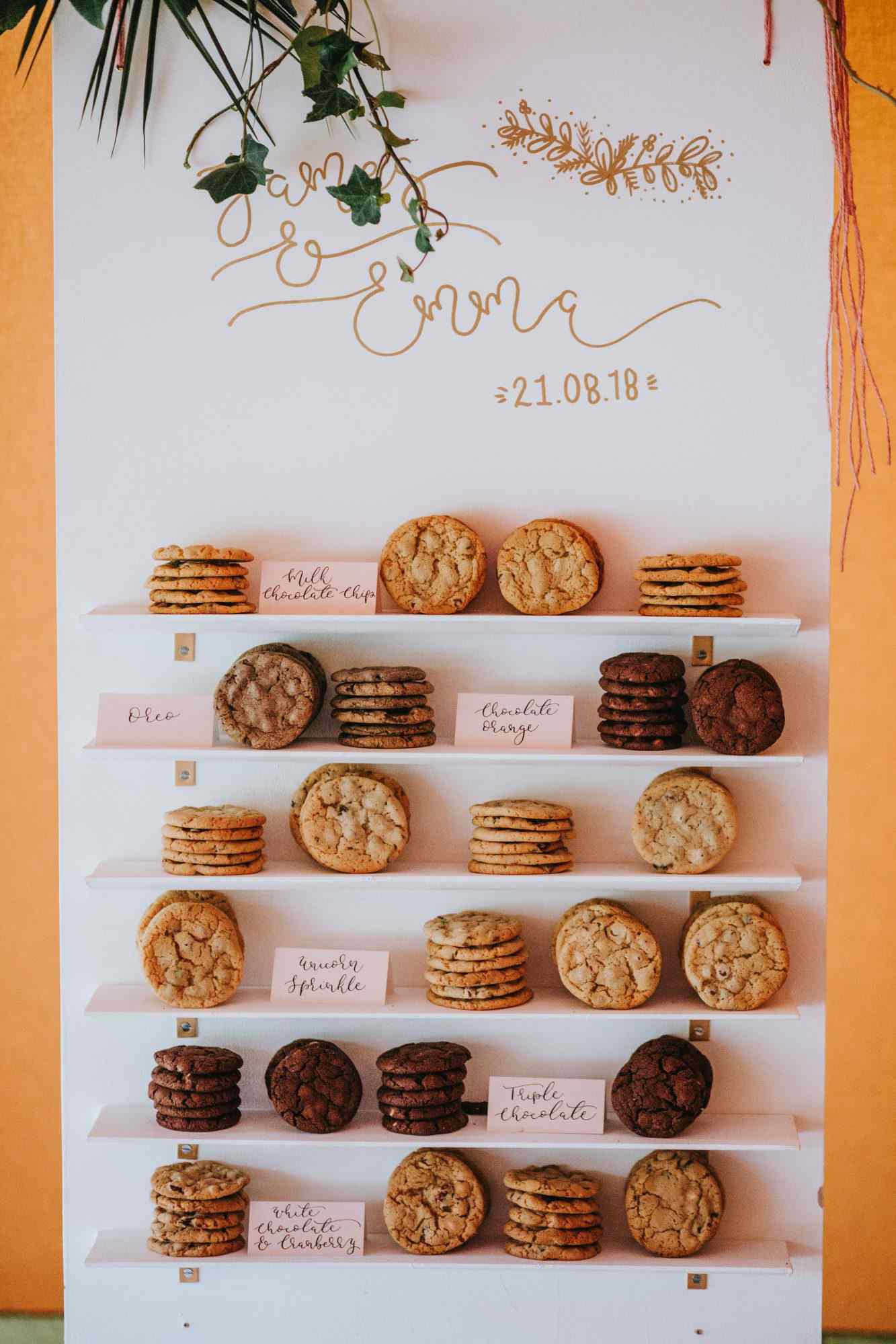 cookie food wall