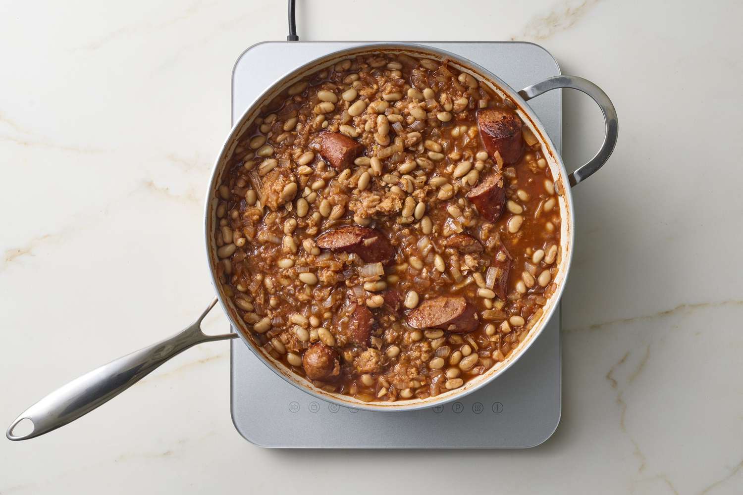 Sausage and bean casserole