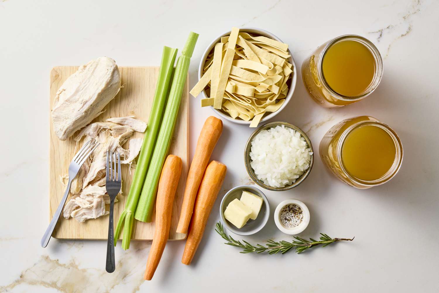 Turkey Noodle Soup ingredients