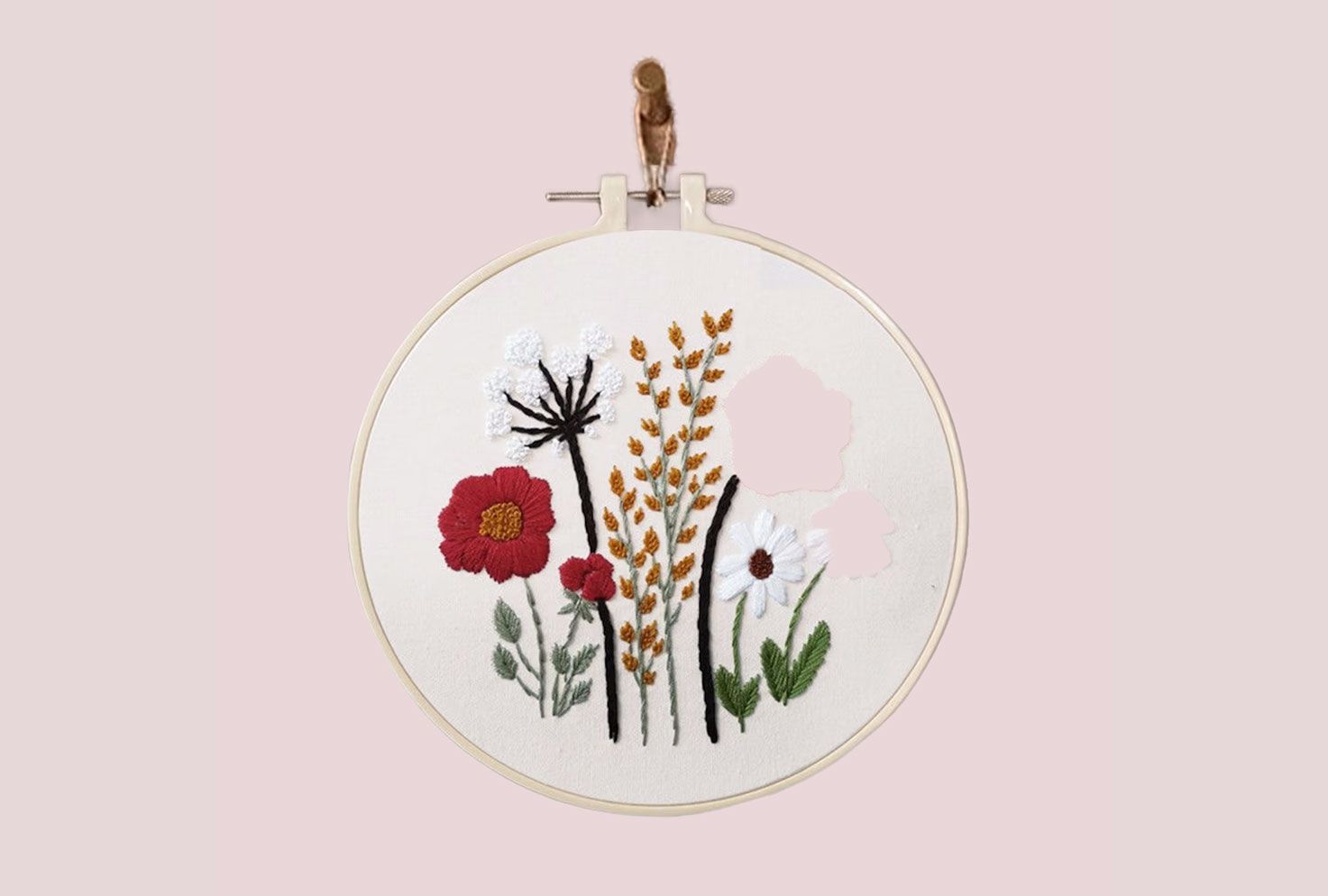 Embroidery kit for beginners