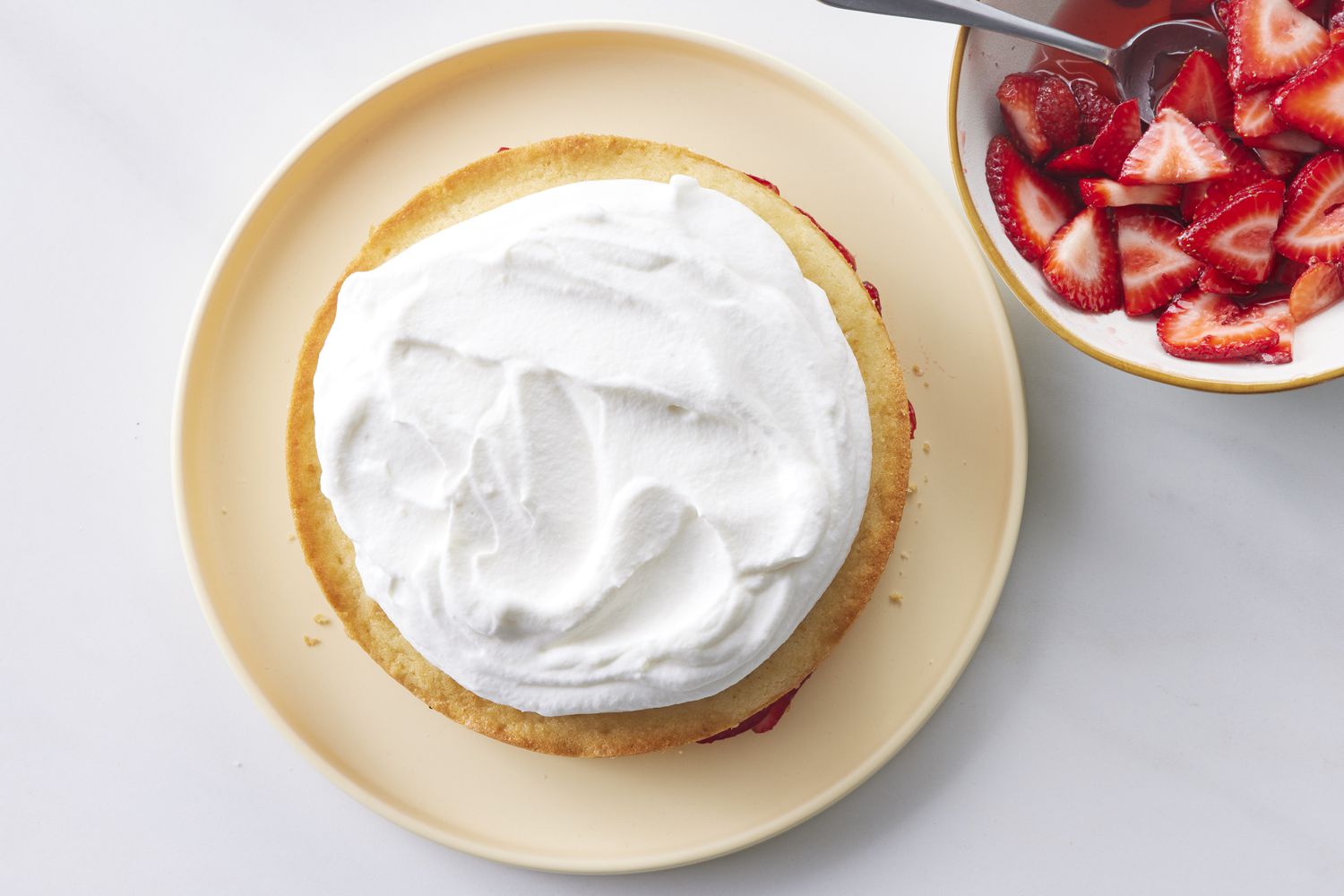 Strawberry Cream Cake