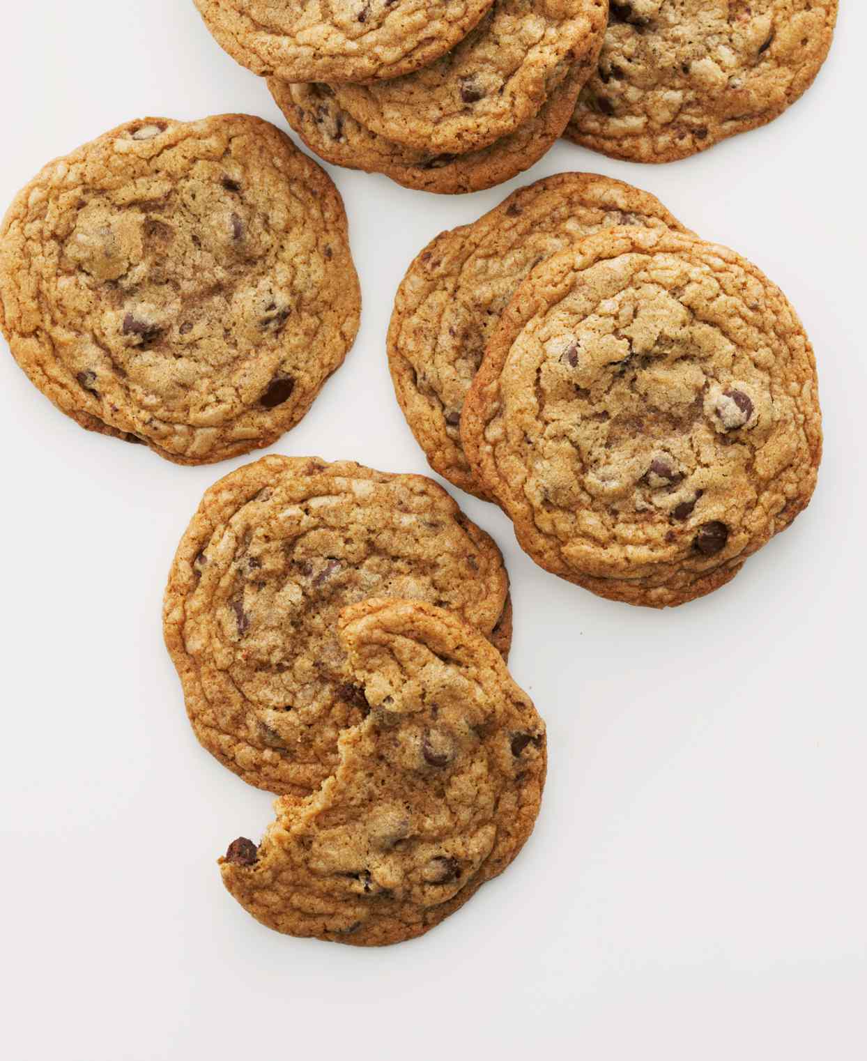 Chewy and Crisp Chocolate Chip Cookies
