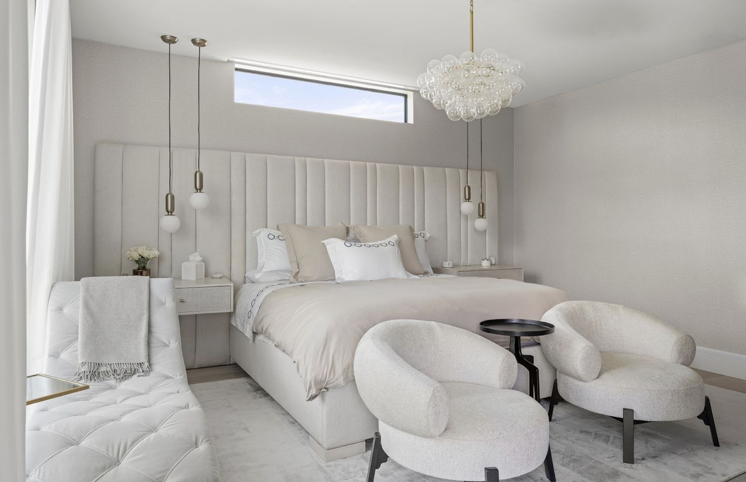 white bedroom decor scheme