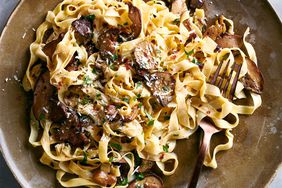 tagliatelle with porcini butter sauce