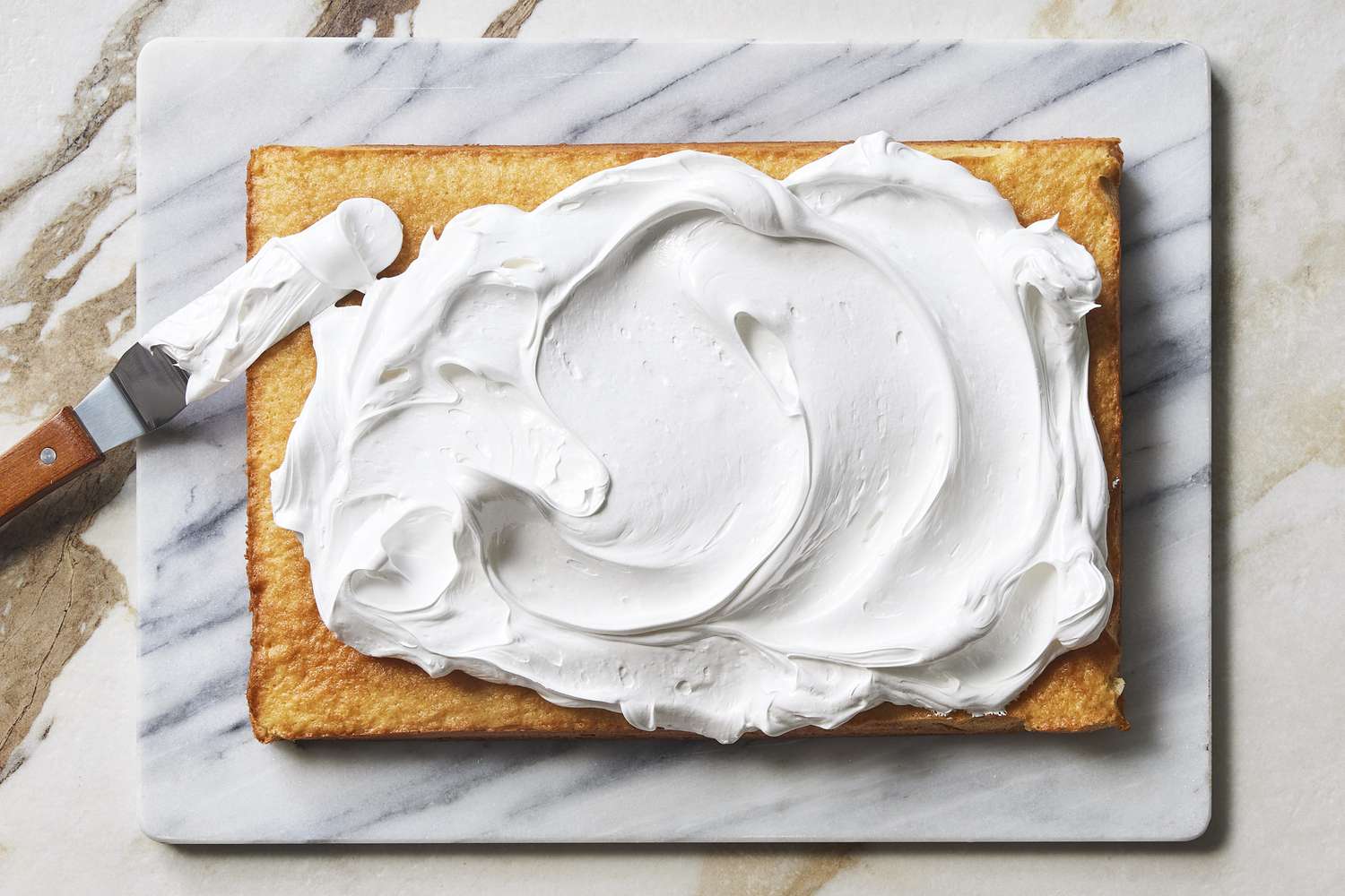 lemon merengue sheet cake