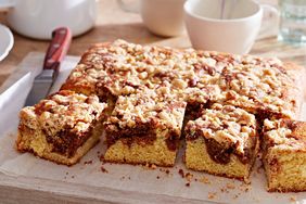 cocoa-swirl coffee cake with hazelnut crumb