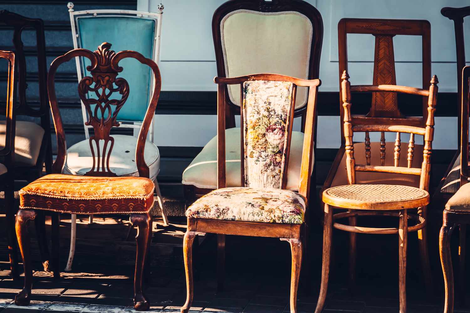 vintage unique chairs