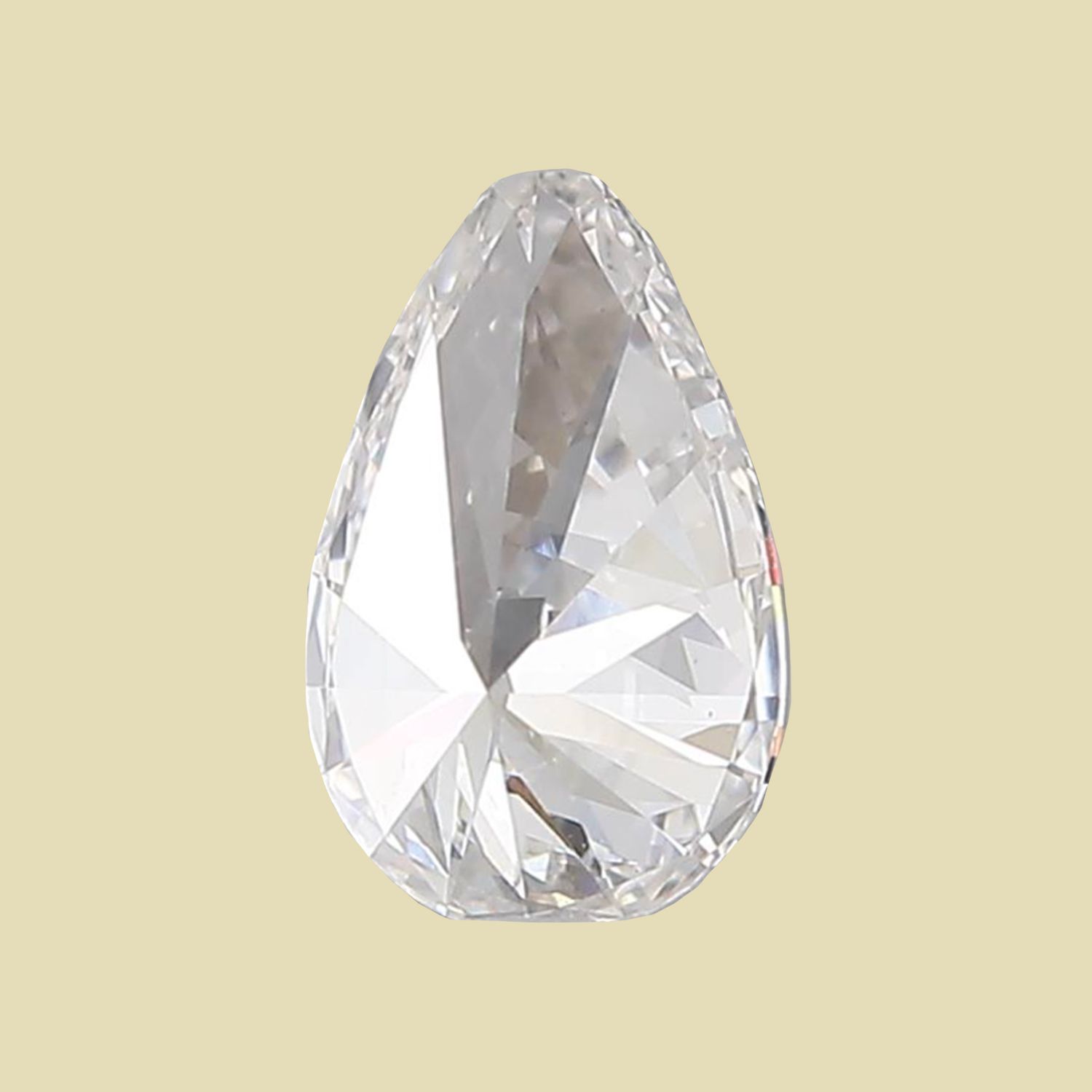 0.44 Carat Pear Lab Diamond