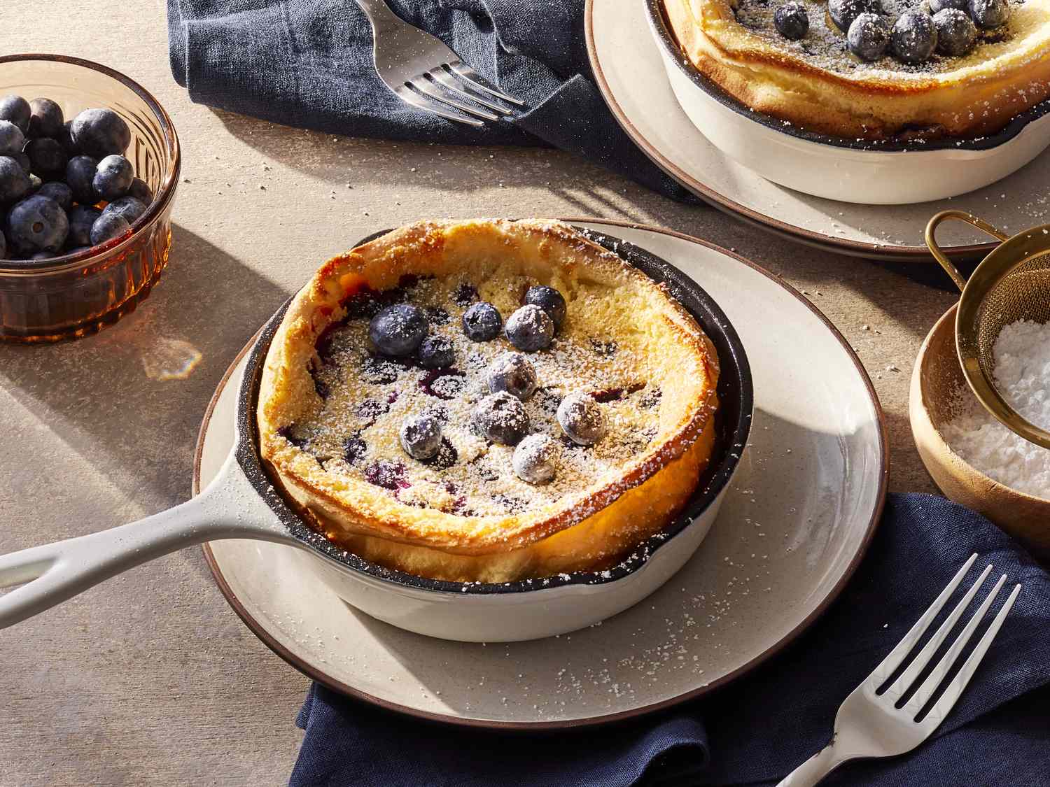 Blueberry Dutch Pancake