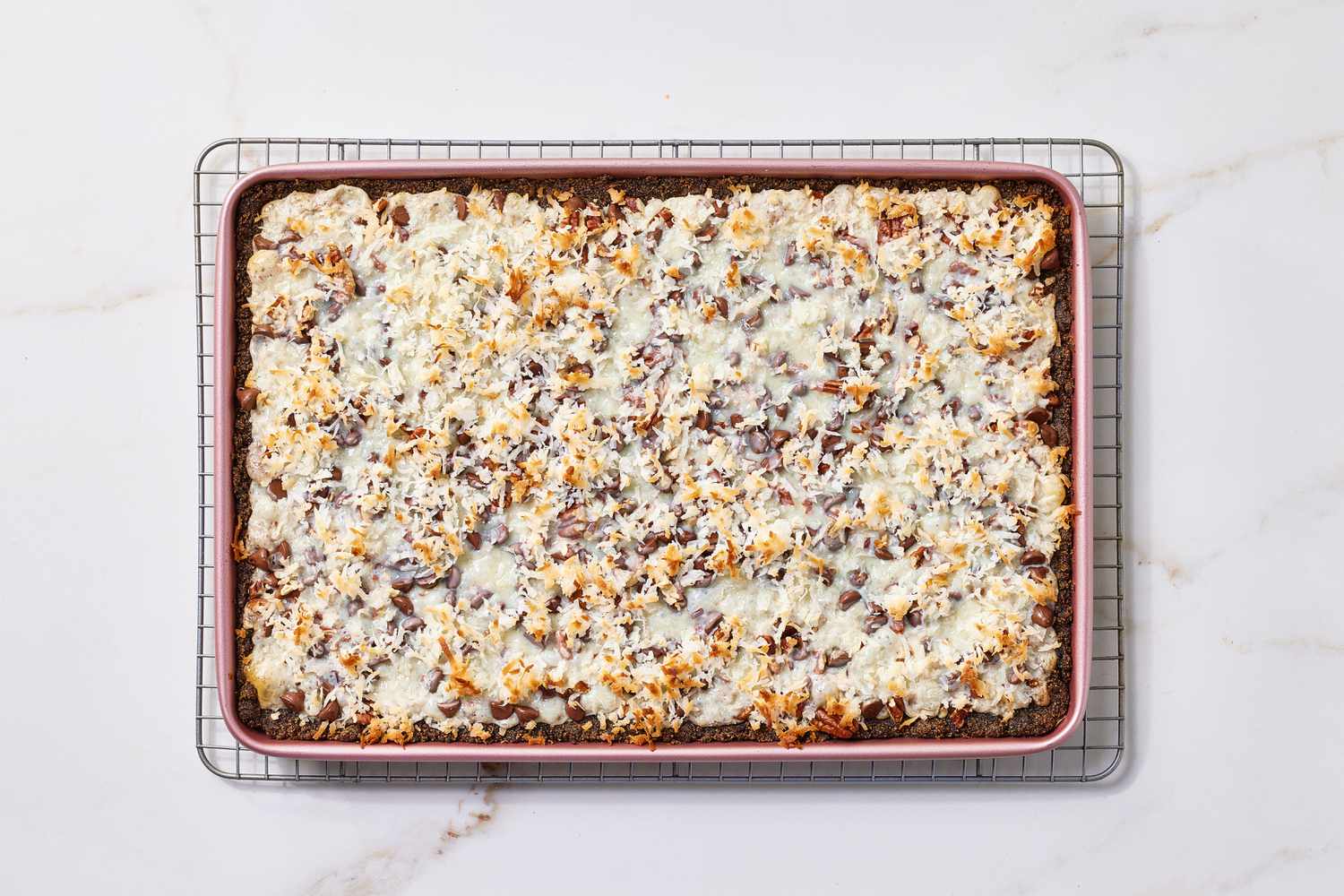 Step 7 Chocolate-Coconut Bars