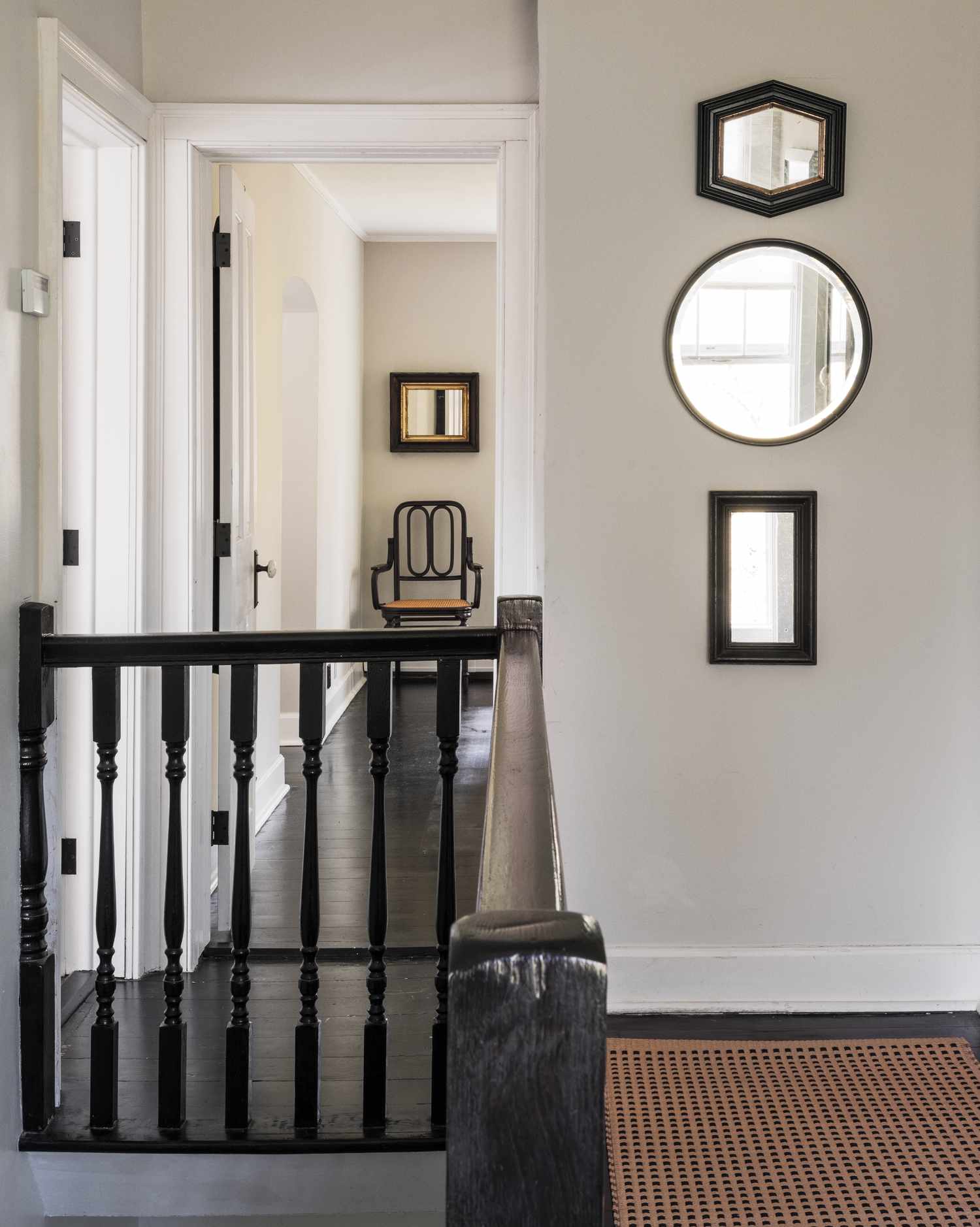 Hallways with mirrors