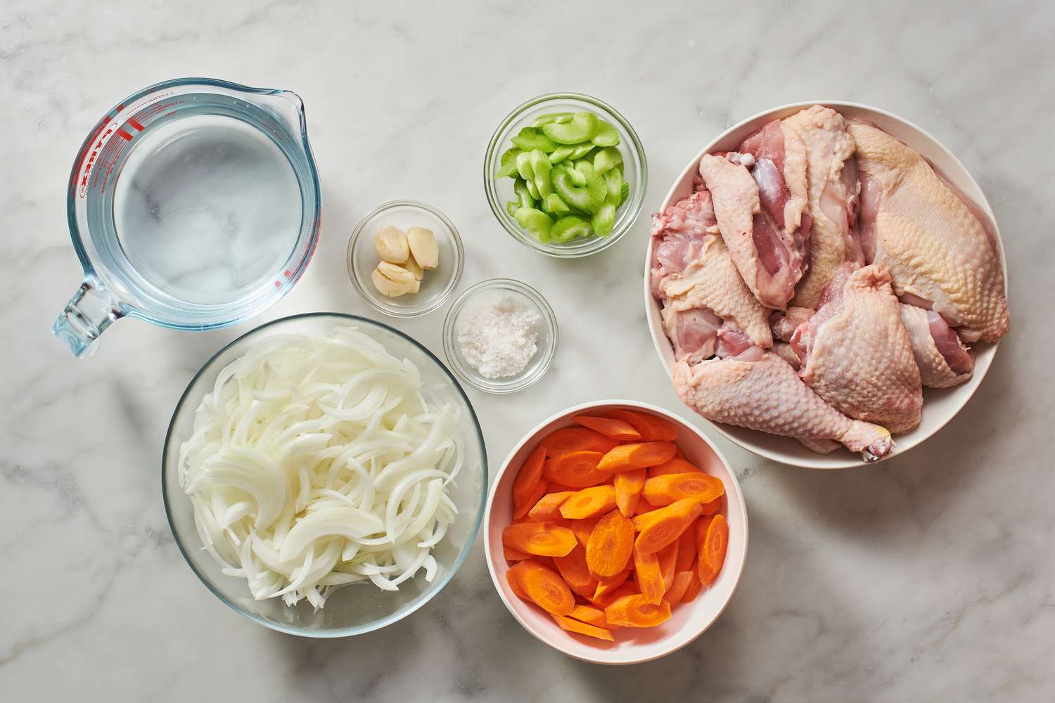 Basic Chicken Soup - ingredients