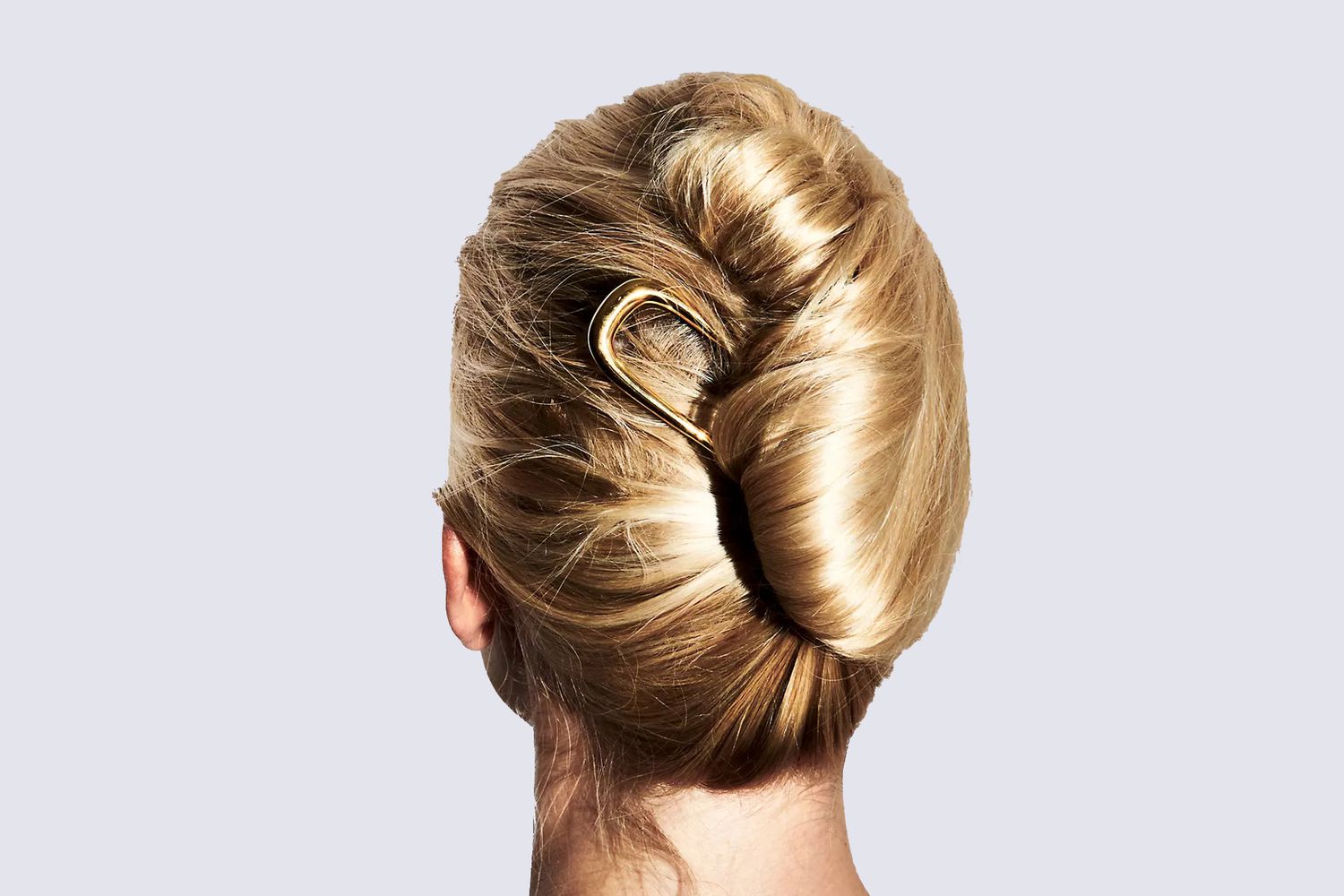 French hair pin updo