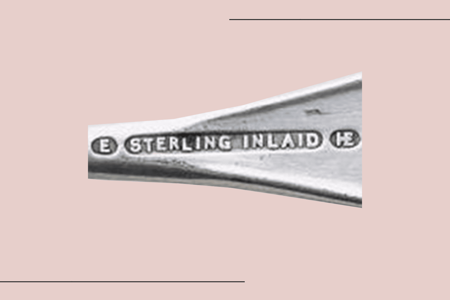nonsterling american sterling inlaid