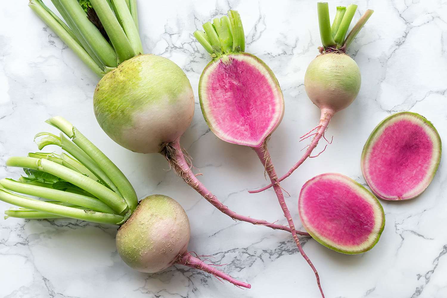 Watermelon radishes