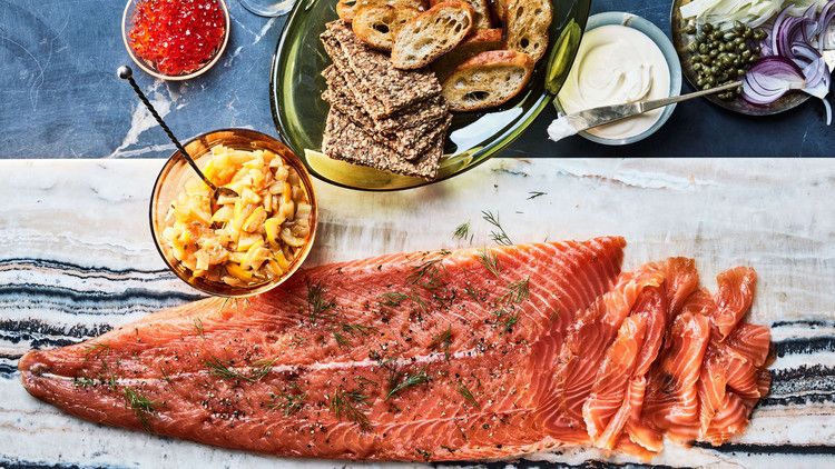 juniper and fin gravlax salmon