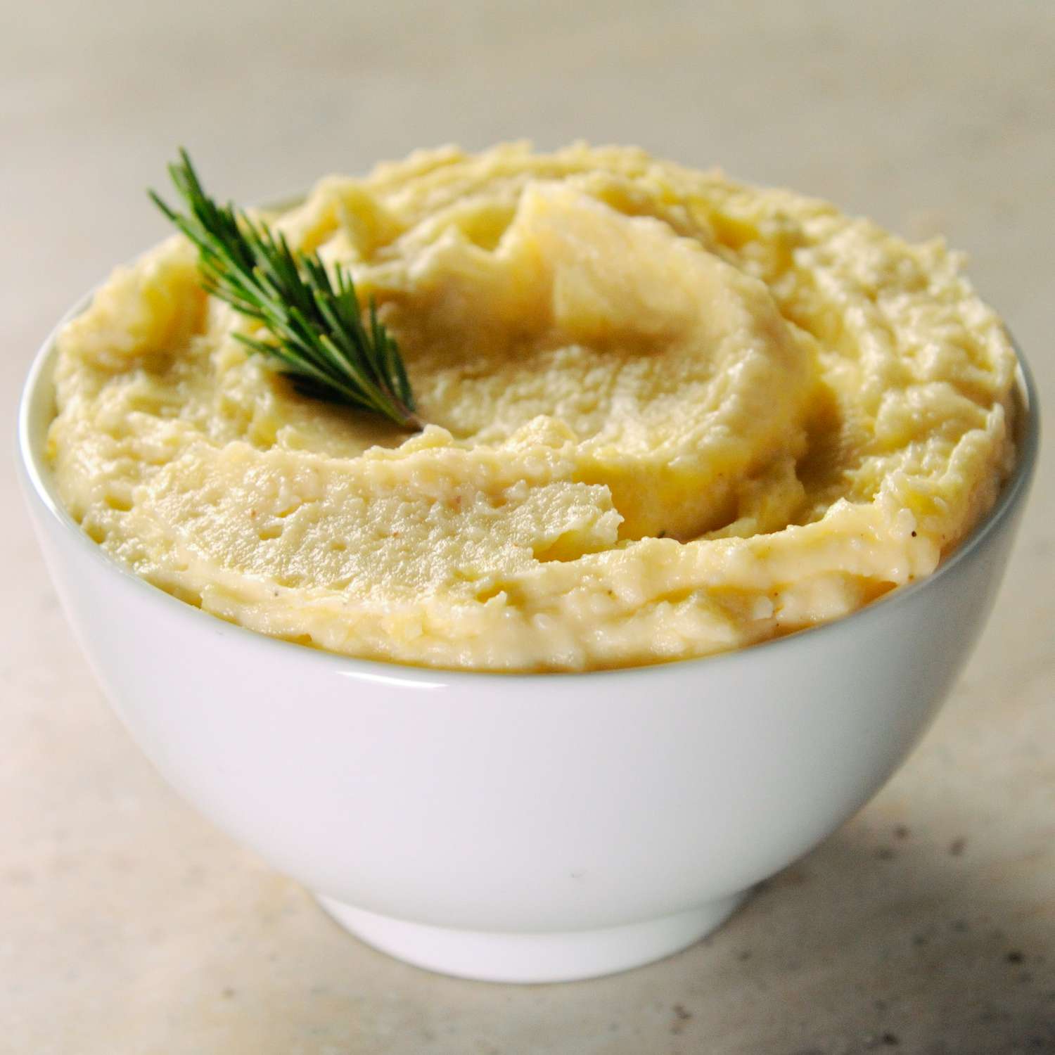 garlic and rosemary potato puree